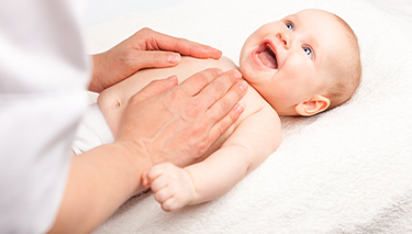 Full body baby massage and yoga